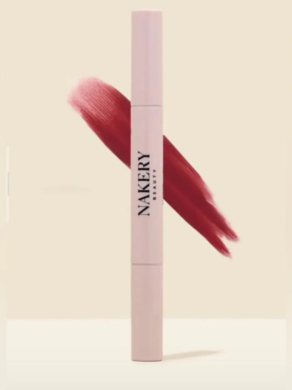 NAKERY BEAUTY Dual ended No-Sting plumping lipstick & lip liner w/ collagen